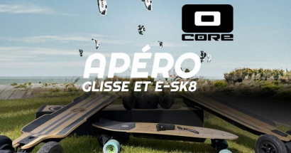 Apéro CORE Kiteboarding et E-Skate 