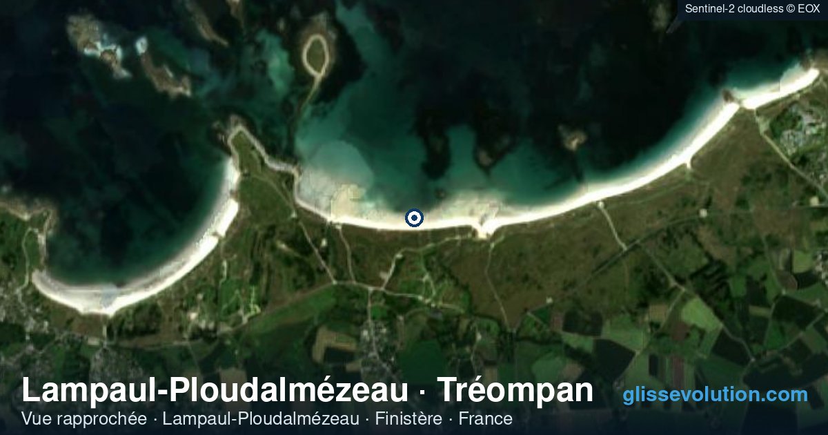 Spot de Lampaul-Ploudalmézeau · Tréompan