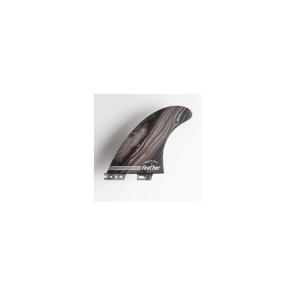 FEATHER FINS PERFORMANCE TWIN CLICK TAB BLACK