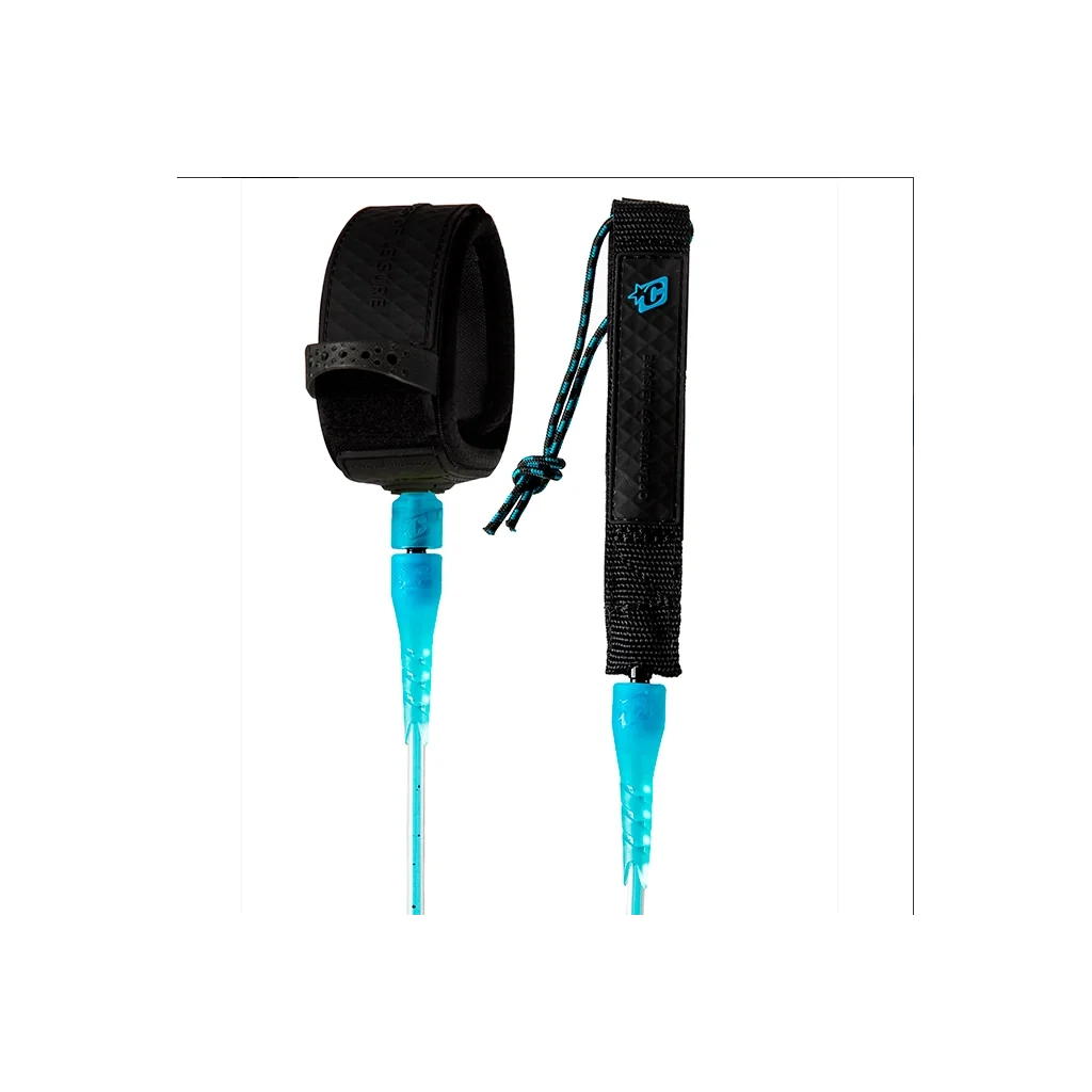 Leash Creatures PRO 6: CYAN SPECKLE BLACK