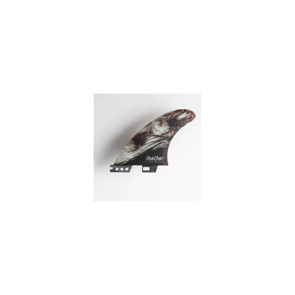 FEATHER FINS BUGARSKI SHAPER SERIES BURN WOOD. CLICK TAB