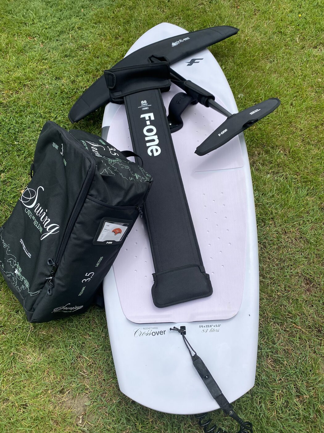 Tabla Rocket Wing Crossover, mástil 85 cm y SK8 V3