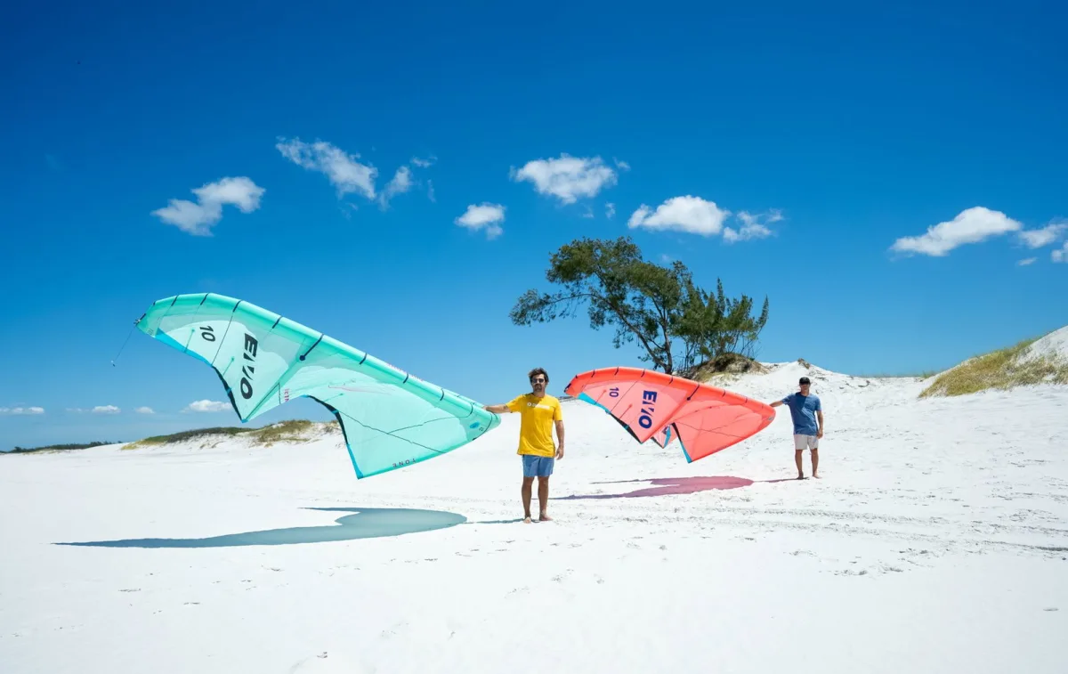 Duotone Evo 2025 en acción en kitesurf