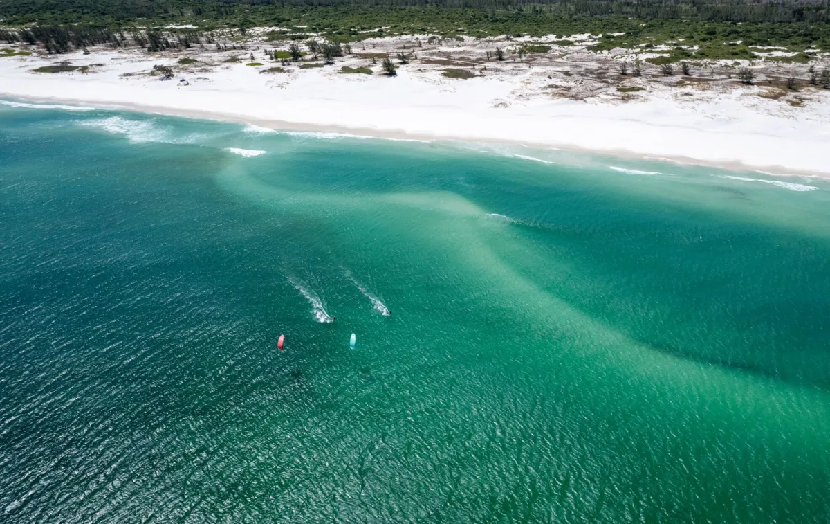 Duotone Evo 2025 en acción en kitesurf