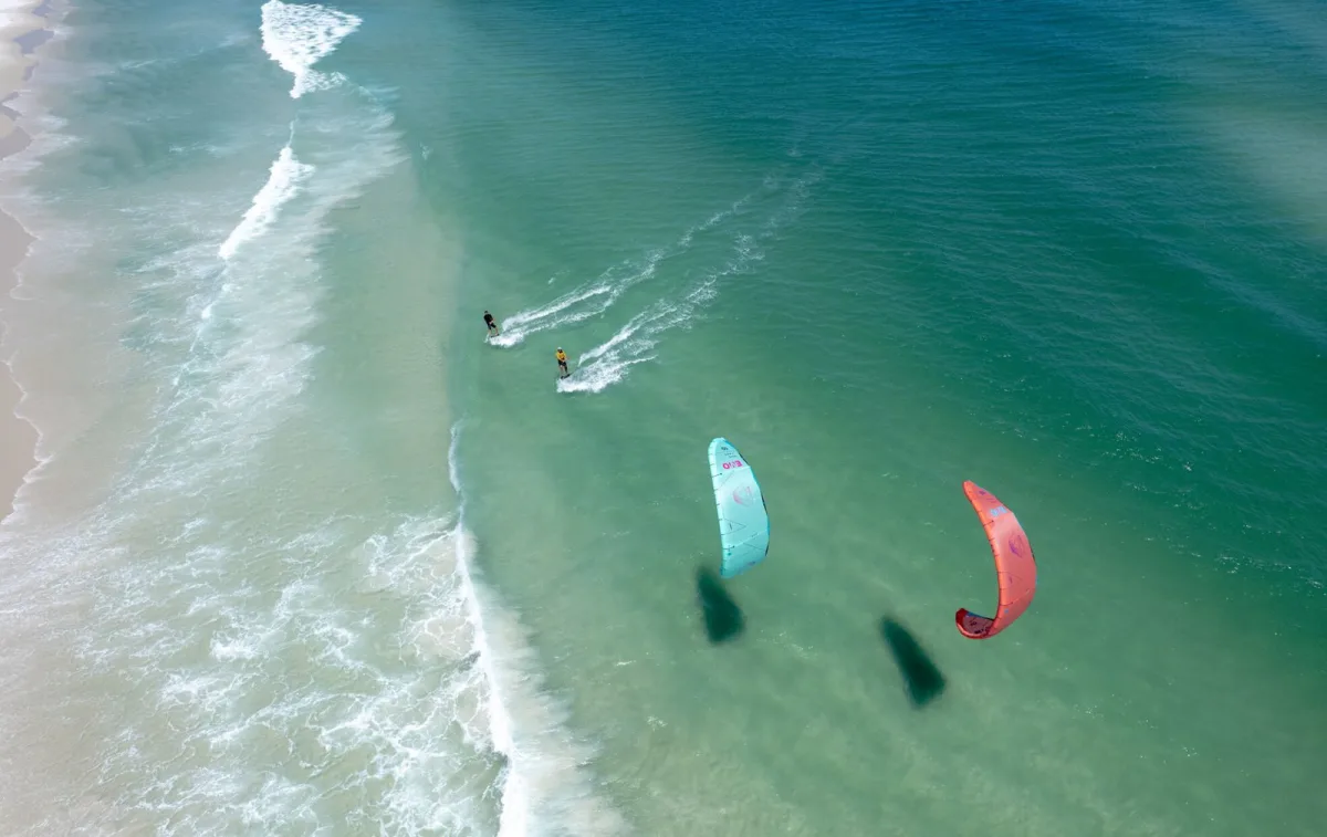 Duotone Evo 2025 en acción en kitesurf