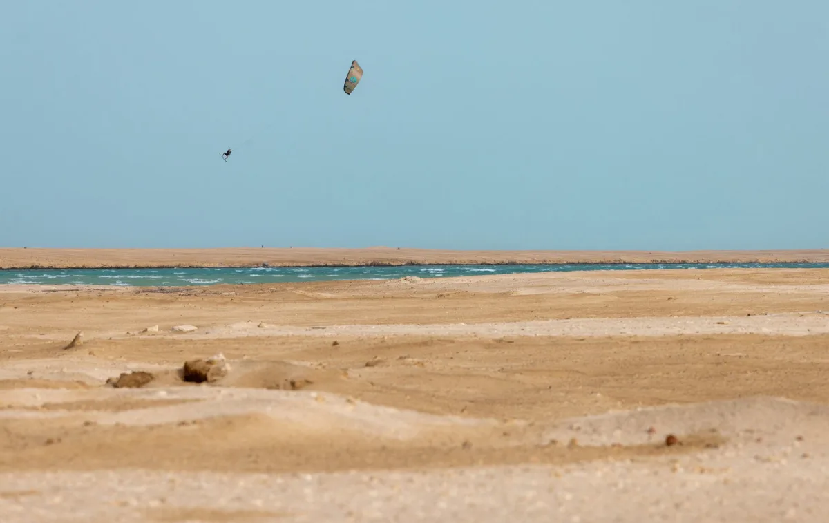 Duotone Rebel SLS 2026 en action en kitesurf