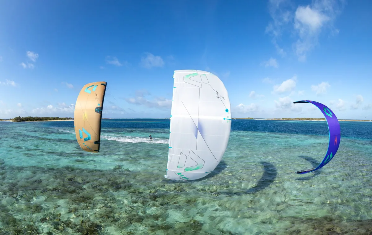 Duotone Rebel SLS 2026 en action en kitesurf