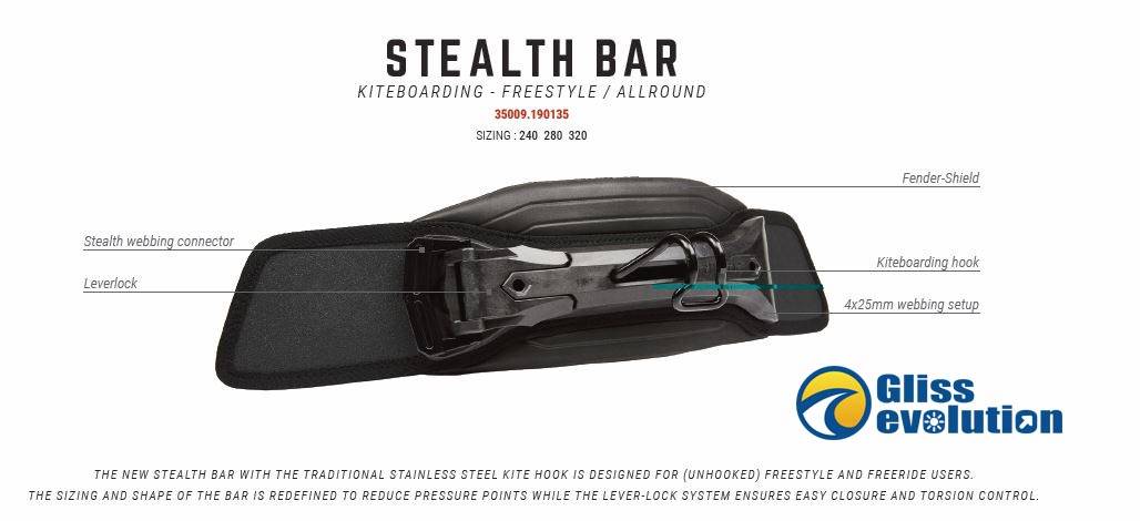 MYSTIC STEALTH BAR KITE