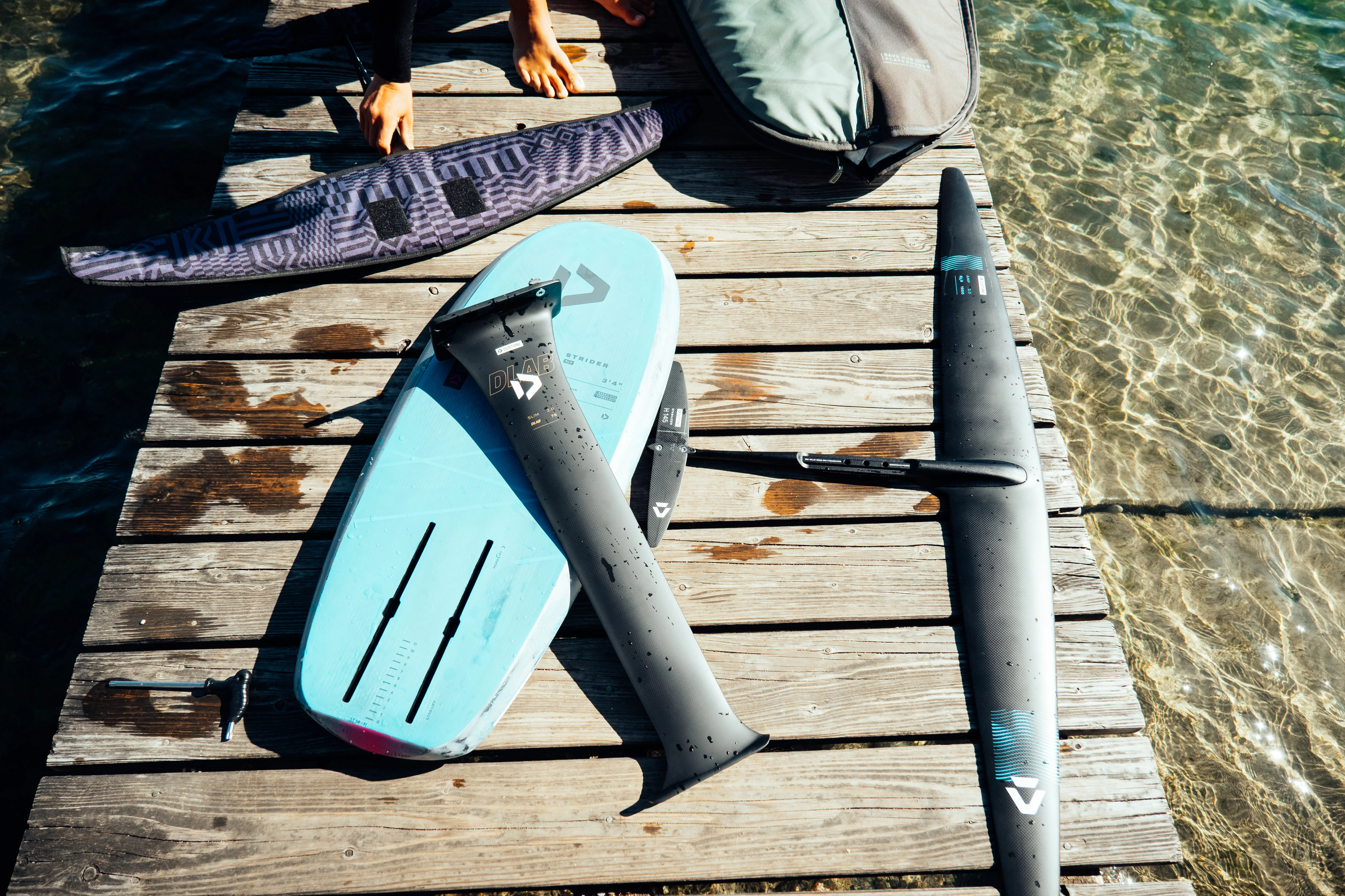 Duotone Strider SLS 2026 - dock start lac Starnberg