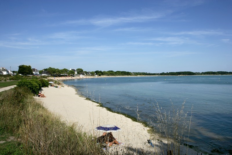 Plage du Men Du, spot de kitesurf à La Trinité-sur-Mer