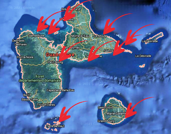 Ce guide en bref - Spots de kite guadeloupe basse terre