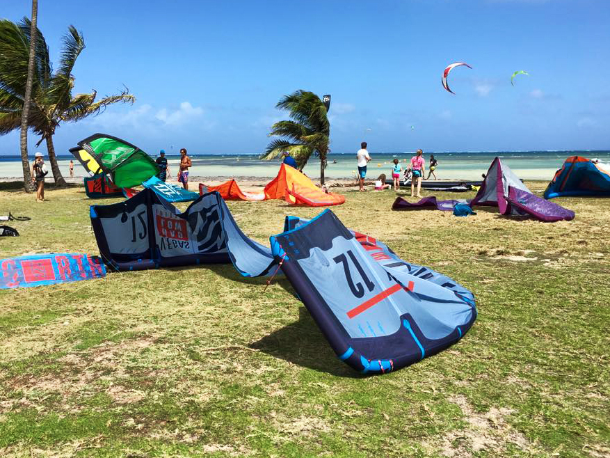 Martinique Le Vauclin kite wing foil