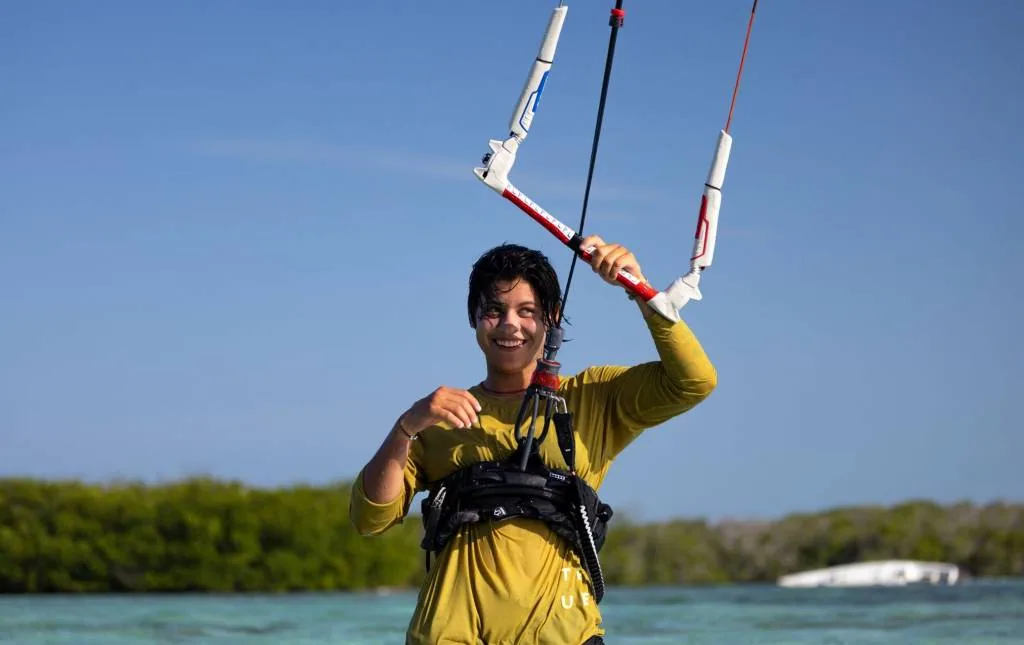 Test Duotone Click Bar 2025 - Avis barre de kite performance GlissEvolution