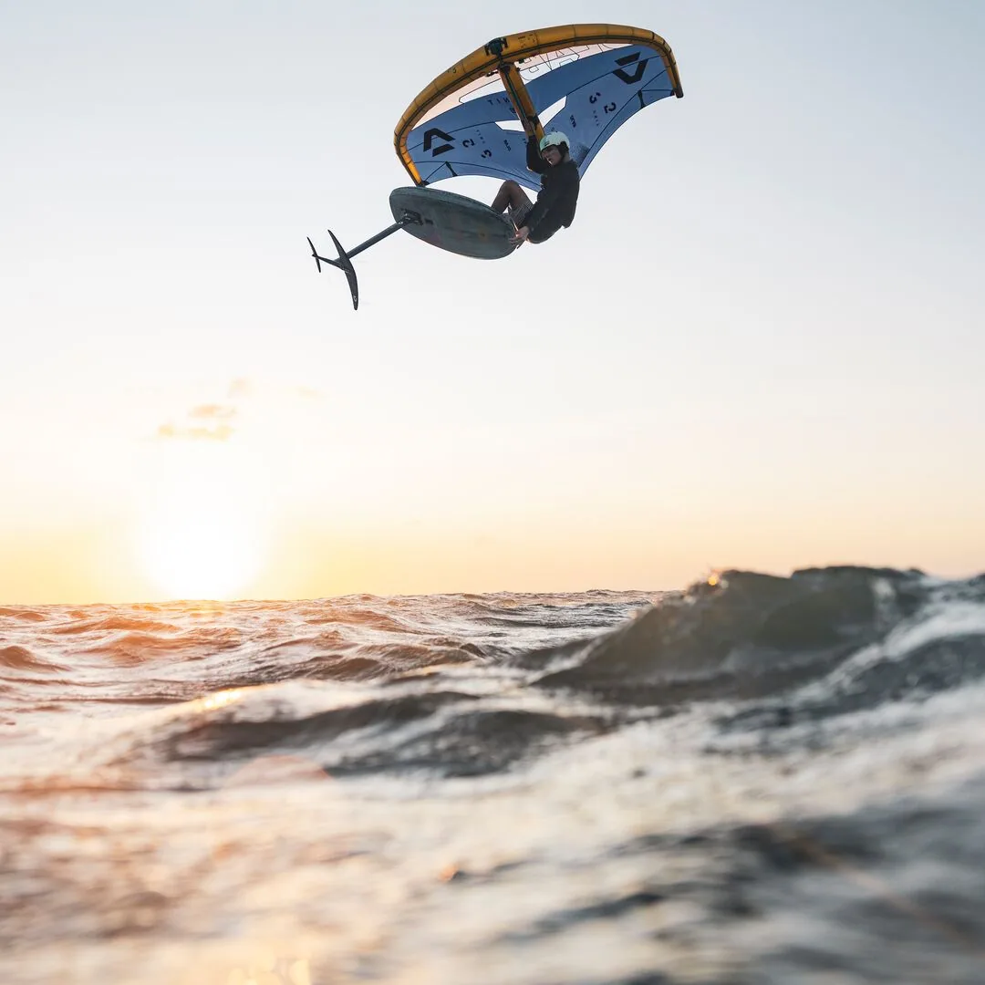 Benjamin May en wingfoil Duotone Sky Style SLS 2025 Brésil