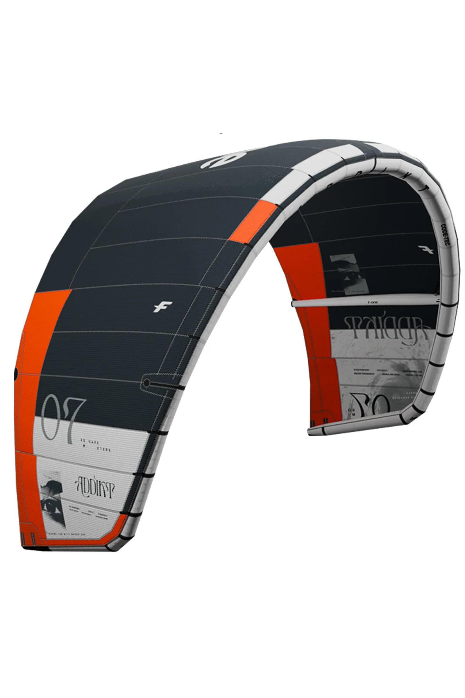 Aile de kitesurf F-One Addikt Tec 2025 en action