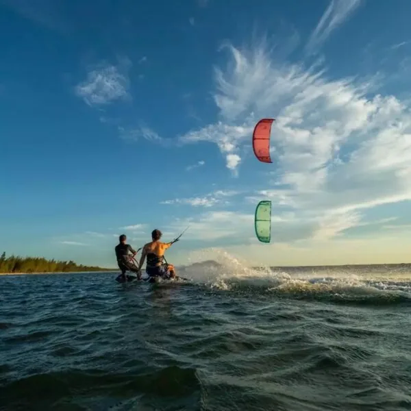 Kitesurf freeride - przyjemne pływanie 3
