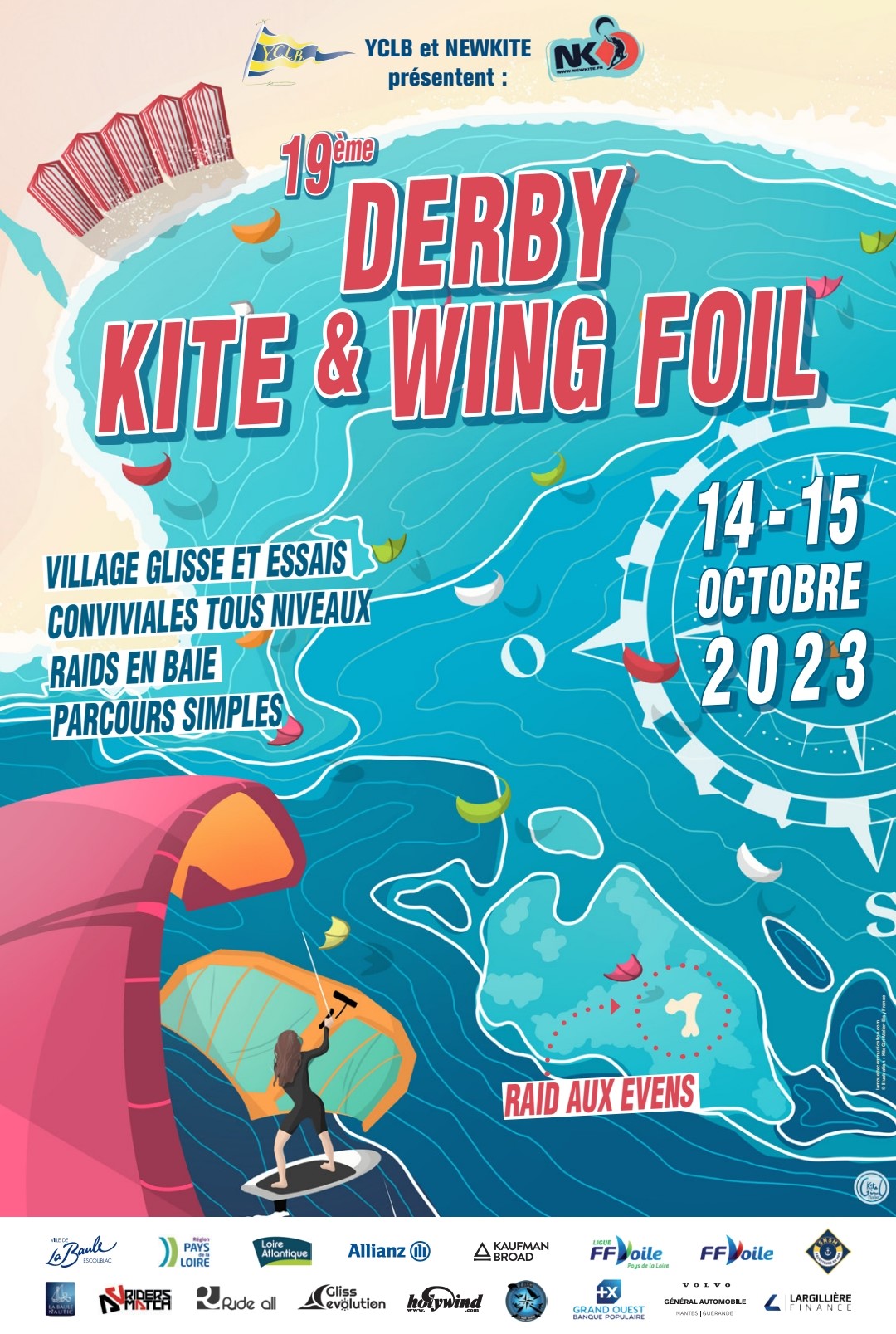 Derby kite & wing 2023 - 14 et 15 octobre - DERBY Kite & Wing foil #2023