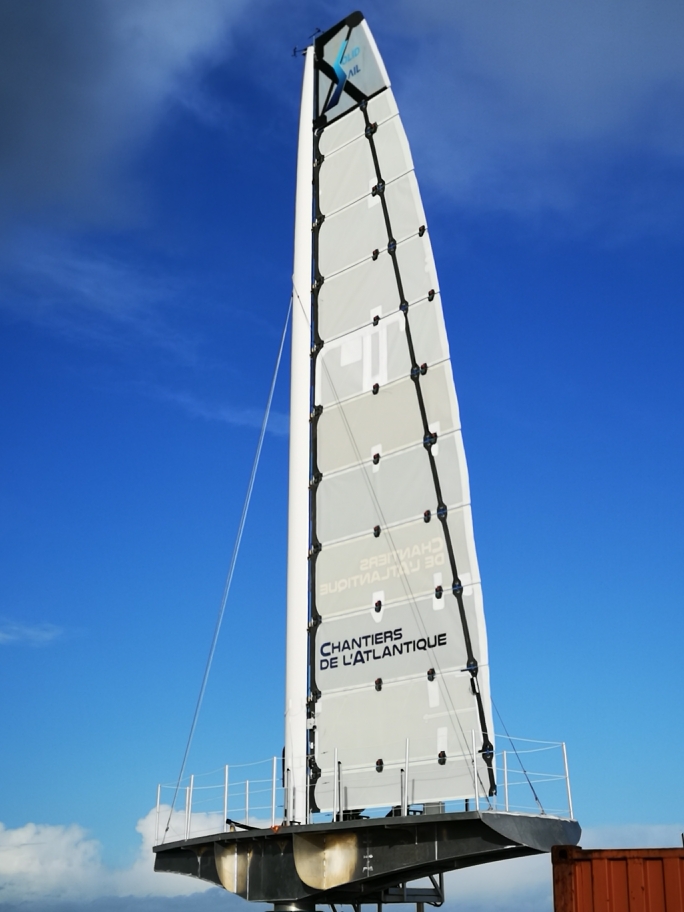 Sa composition - Les Nouvelles voiles des Chantiers de l’Atlantique