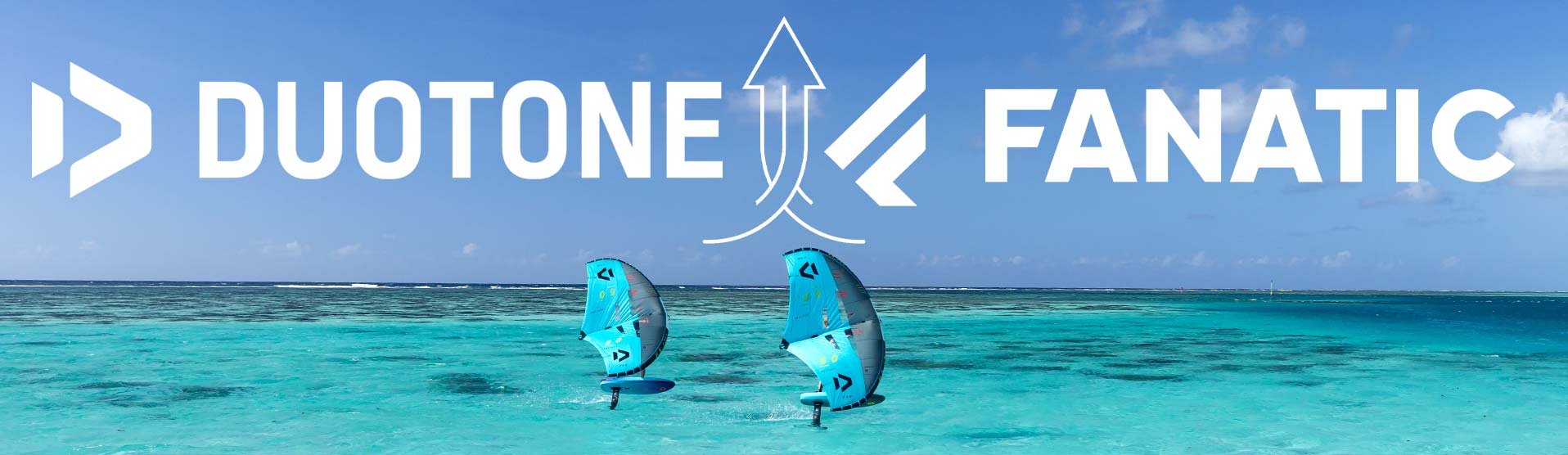 Boards & More Funde Fanatic Foil e Windsurfing com Duotone