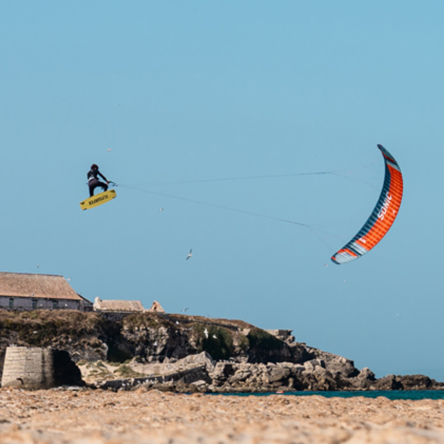 Flysurfer Sonic 5 2025 en session Big Air