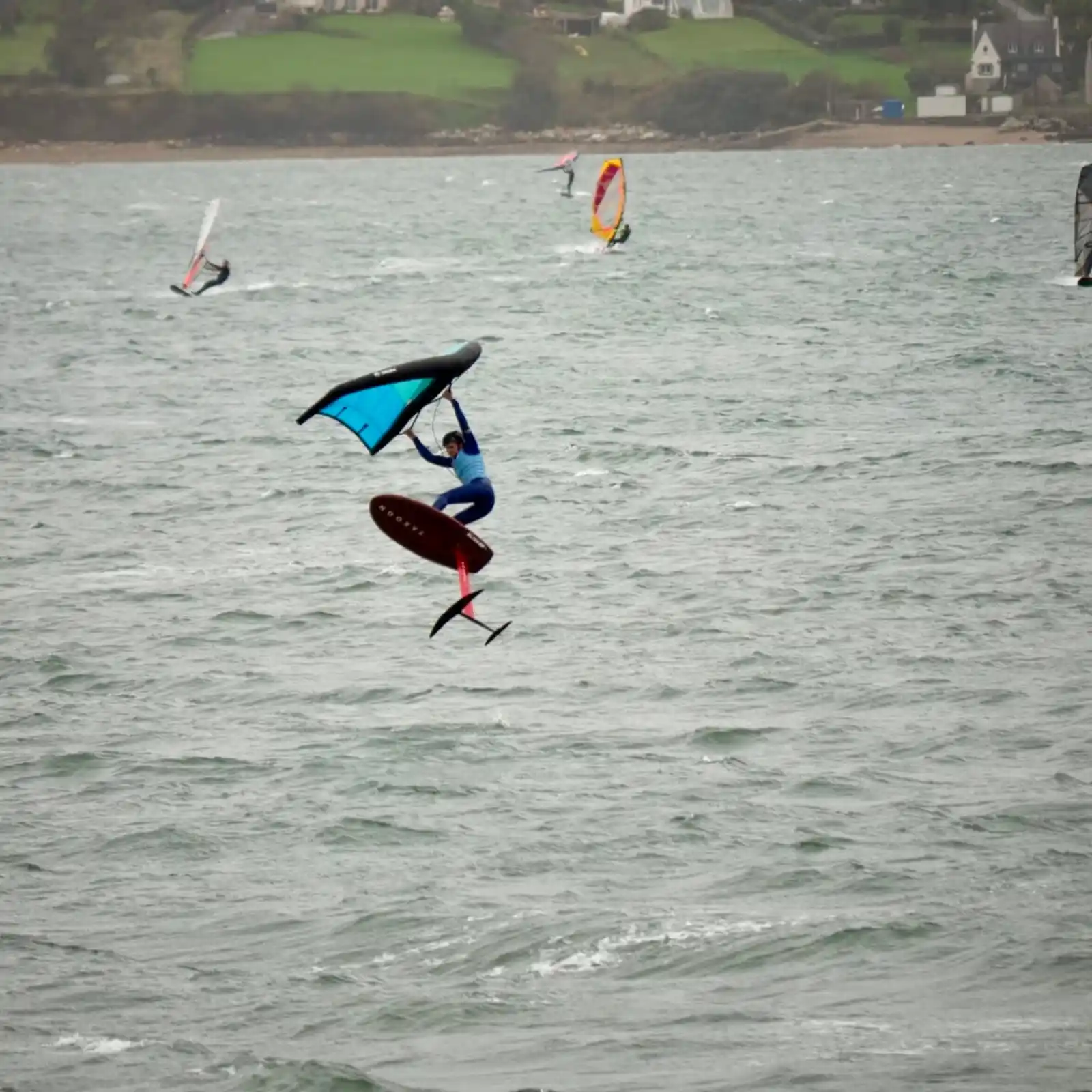 Session de wingfoil de niveau avancé à Noirmoutier