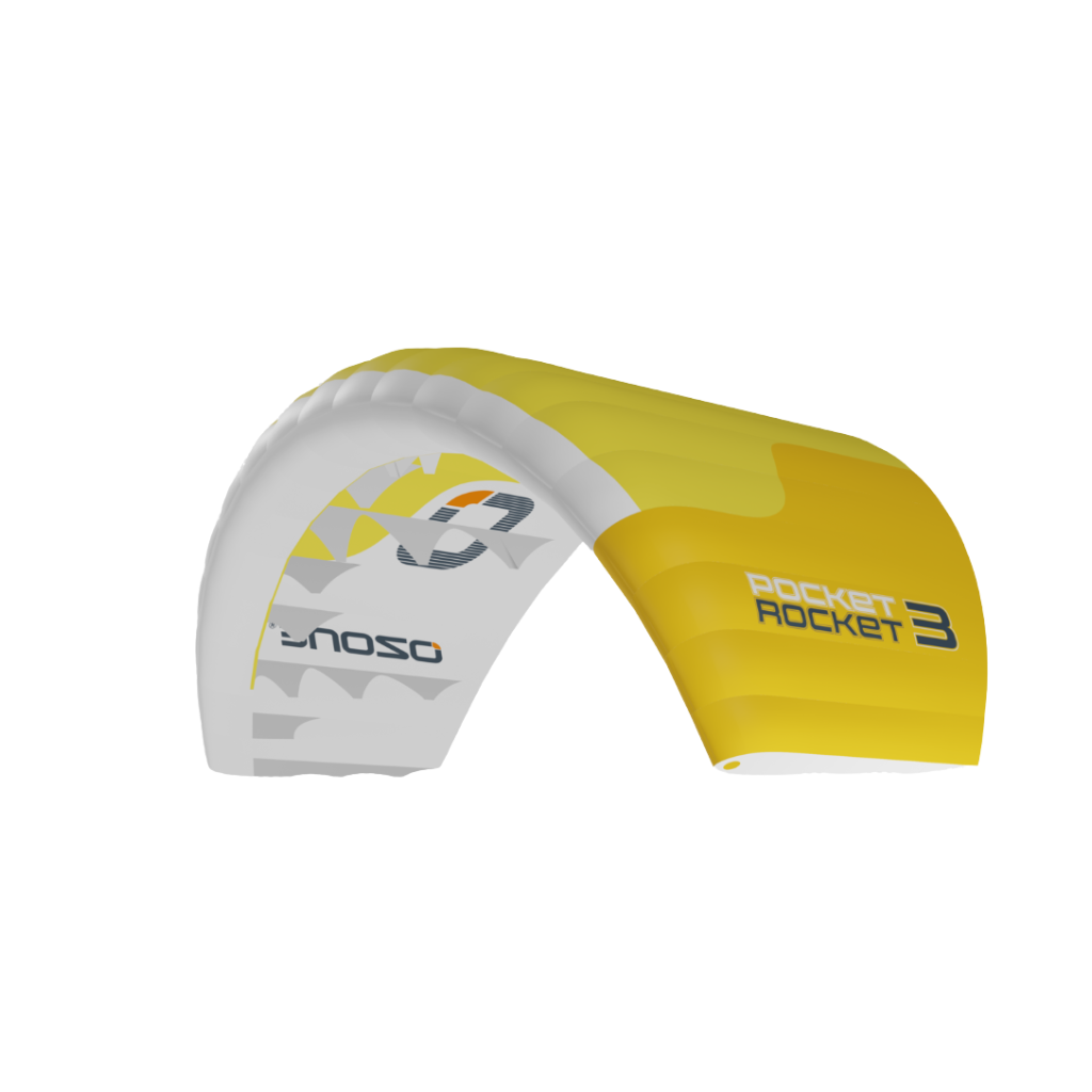 Ozone Pocket Rocket 2025, parawing en action sur l'eau