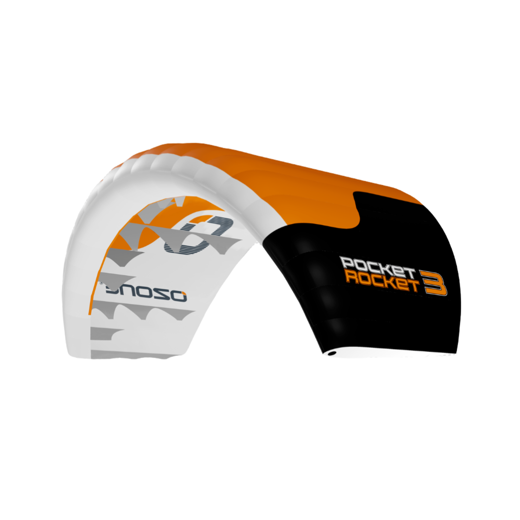 Ozone Pocket Rocket 2025 en session freeride