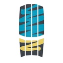 Traction Pad Team Front - C57 Dark Grey/Blue