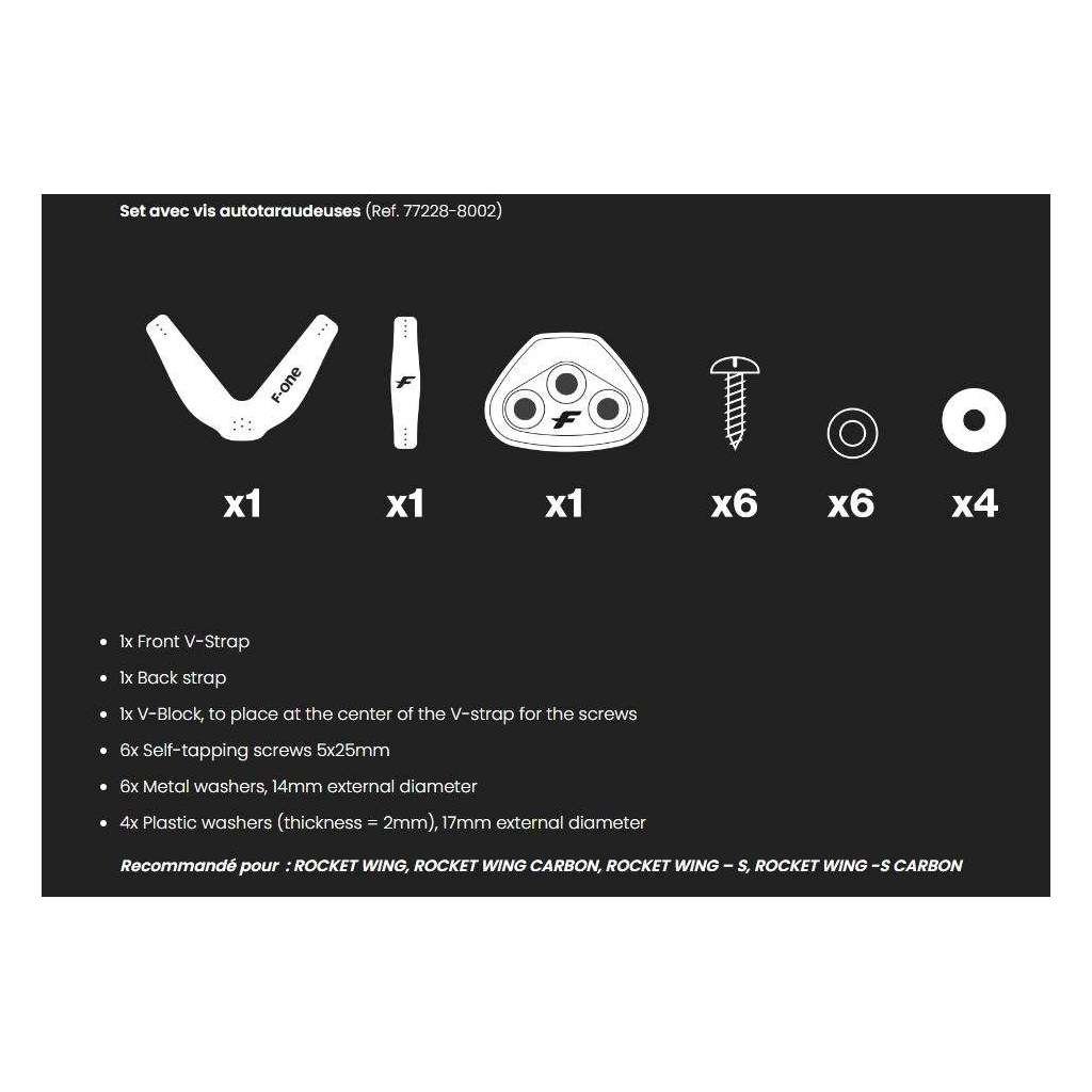 F-One V-Straps Foilboard - vue 2