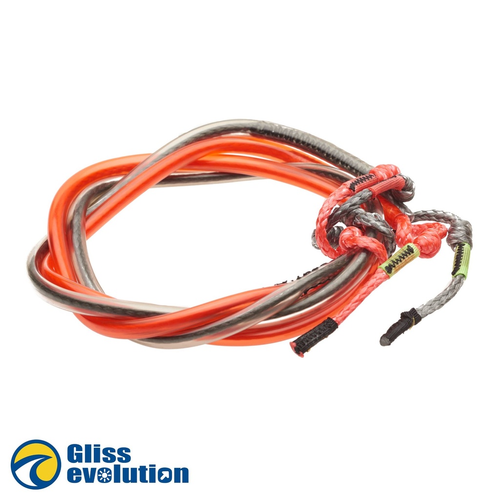 Ligne leader avec tube PVC (paire) - Duotone Kite