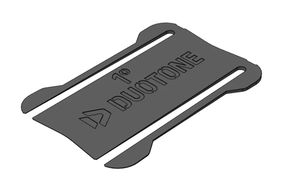 Placa de calce 1° - Duotone Wing
