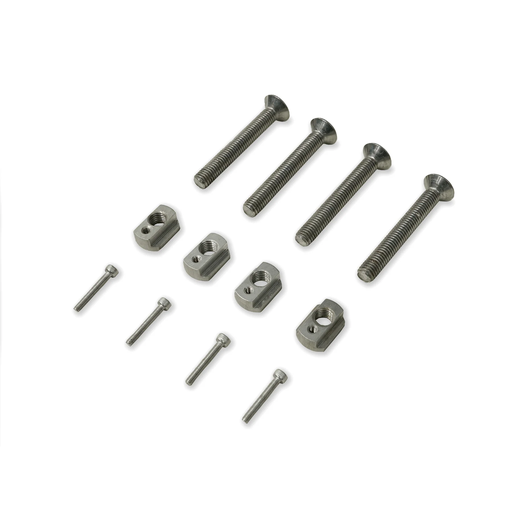 Boulons plaque de mât + écrous T verrouillables (x4) - Foil Drive