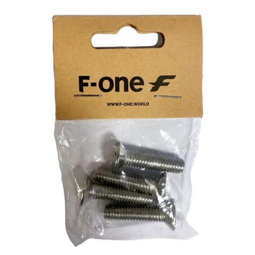 F-One M6-25mm śruby z łbem stożkowym (A4 - T30 Torx) x4